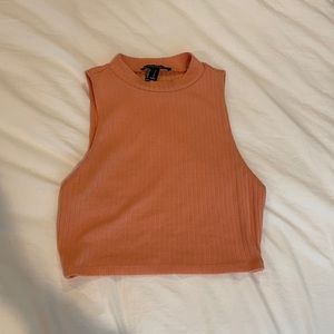 Forever 21 High Neck Crop Top